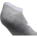 adidas Originals Women's Trefoil Superlite No Show Socks 6-Pack - Heather Grey/White/Black - Buy Online on GoSupps.com