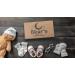 Bear's Little Fish Tensioner Cloth - 3-Pack 100% Breathable Cotton for Cradle | Gray | Fits Most Bed Sheets for Boys & Girls - Buy Online on GoSupps.com