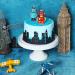 4 Pieces City Cake Border Decoration Toppers Stick On or Lay On Building Images Lighted City Backdrop for Cakes Wrap Desserts Birthday Party Decorating Supplies - Buy Online on GoSupps.com
