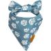 Remy+Roo Dog Bandanas 4-Pack - Elise Set | Premium Durable Fabric | Unique Shape | Adjustable Fit | Large Size - Buy Online on GoSupps.com