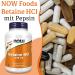 Now Foods Betaine HCl 648 mg - 120 Vegan Capsules | Gluten-Free Soy-Free & Lab Tested for Optimal Digestive Health - Buy Online on GoSupps.com