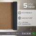 Gaiam Cork Yoga Mat - Ideal for Hot Yoga & Pilates (68x24x5mm) - Buy Online on GoSupps.com