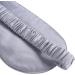 Dorcas Silk 100% Mulberry Silk Sleep Mask - Gray | Elastic Headband Eye Cover for Sleeping, Travel, Nap - Thanksgiving or Christmas Gift - Buy Online on GoSupps.com