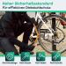 Buy M-LOCK Folding Bicycle Lock 115cm - High Security Rustproof Lightweight & Theft-Proof - Includes Bracket & Accessories - Buy Online on GoSupps.com