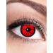 Buy Eyecatcher Red Colored Contact Lenses - 12 Month Wear | Perfect for Carnival Mardi Gras & Halloween - Buy Online on GoSupps.com