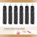 30 Inch Soft Faux Locs Crochet Hair 6 Packs | Pre Looped Goddess Locs for Black Women | Long Braiding Extensions in 1B - Buy Online on GoSupps.com