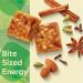Simply Protein Chai Almond Energy Bites - 12 Bars | Vegan Gluten Free Plant Based Caffeinated Snack - 55mg Caffeine 8g Protein Low Sugar Natural Energy Boost - Buy Online on GoSupps.com