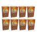 La Perruche 8x750g natural brown sugar cane sugar cubes