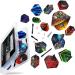 Whimlets Dart Flights and Accessories Kit - 30-Piece Professional Set with 10 Unique Slim/Standard Designs - Customizable Dart Accessories - Buy Online on GoSupps.com