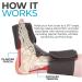 Dorsal Night Splint for Plantar Fasciitis & Achilles Tendon Stretching - S/M Size - Buy Online on GoSupps.com