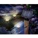Esotec Solar Underwater Light Set - 3 Warm White 3000K LED Lamps for Garden Ponds | 1W Solar Module | IP68 Waterproof Pond Lighting - Buy Online on GoSupps.com