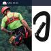 Fusion Contigua Straight Non-Locking Gate Carabiner - Black - Buy Online on GoSupps.com