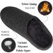 ADAX Men's Orthotic Plantar Fasciitis Slippers - High Arch Support, Pain Relief House Shoes for Heel & Flat Feet - Dark Grey (11-11.5) - Buy Online on GoSupps.com