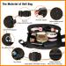 Unisex Waterproof Mini Fanny Pack with Adjustable Strap - Ideal for Outdoor Activities - Black - Buy Online on GoSupps.com