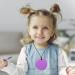 Sensory Chew Necklace for Kids & Adults with Autism, ADHD, SPD - Silicone Teething Necklace for Babies - Purple Chew Toy - Buy Online on GoSupps.com