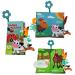 JS-Drhome Soft Baby Book Cloth Crinkle Baby Books  Infant Toddler Baby Book  Early Education Teether Teething Sensory Toys  Farm Toy Unbreakable Books  0-6 12 18 Months Boy Girl Shower Gifts.