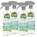Seventh Generation Glass Cleaner, Biodegradable Formula, Sparkling Seaside Scent, 23 oz (Pack of 4)