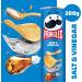 Pringles Salt and Vinegar Crisps 200g - Delicious Snack for Anytime - Buy Online on GoSupps.com