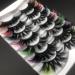 Mikiwi 25mm Colored Mink Lashes Pack - 7 Pairs of Dramatic Long Real Mink Eyelashes in Orange/Red/Pink/Blue/Green/Purple Mix Colors - Buy Online on GoSupps.com