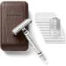 St rtebekker Premium Razor Plane Set - All-in-One Shaving Kit with Brush Soap Bowl Oil & More - Perfect Gift Idea in Silver - International Shipping Available - Buy Online on GoSupps.com