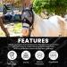 Xe Horse Fly Mask with Ears | Breathable UV Protection & Bug Shield for Standard Riding - Black COB (M) - Buy Online on GoSupps.com