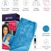 GENIANI XL Electric Heating Pad - Back Pain & Cramps Relief - Auto Shut Off - Moist & Dry Therapy - Aqua Blue - Buy Online on GoSupps.com