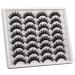 Yawamica 3D Mink Fluffy False Eyelashes Pack - 16 Pairs Natural and Dramatic Faux Mink Lashes - Handmade 18MM Multipack - Desire - Buy Online on GoSupps.com