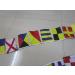 Nautical Sailboat Bunting Signal Flags Set - Marine Boat Yacht Decor - 26 Small Cotton Flags - Buy Online on GoSupps.com