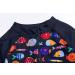 BONVERANO Baby Boys Swimsuit | Full-Length Zipper Toddler Bathing Suit | UPF 50+ Sun Protection | Fish Design | 3 Months - Buy Online on GoSupps.com