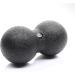 BODYMATE Duo Massage Ball - 8cm x 16cm Self-Massage Tool for Fascia Training - Black - Buy Online on GoSupps.com