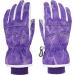 SimpliKids Girls Waterproof Insulation Ski Snowboard Gloves - Purple - Size M (7-9 Years) - Buy Online on GoSupps.com