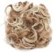 SEGO Hair Extensions - Light Brown to Bleached Blonde Hairpiece Bun for Effortless Updos | Real Hair Hair Tie - Buy Online on GoSupps.com
