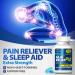 HealthA2Z Extra Strength Pain Relief PM 150 Caplets | Acetaminophen 500mg & Diphenhydramine 25mg | Nighttime Sleep Aid | Non-Habit Forming - Buy Online on GoSupps.com
