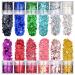 Festival glitter face for festive cladding 12 color set body glitter for nail art and body hair clothing decoration feminine make-up sequins and accessories 84