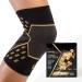 CopperJoint Knee Brace - Compression Knee Sleeve - Knee Support for Workout, Running, Weightlifting, Sport & Everyday Activities - Sleeves for Arthritis Pain, Swelling, & Support Large Knee Sleeve PRO