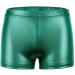 Happy Cherry 1/3 piece of gymnastics girls short children gymnastics shorts metallic shiny sports shorts gymnastics shorts stretch dance shorts hot pants 110-150 98-104 metallic green