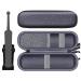 Woollo bag compatible with oral-b vitality per electrical toothbrush/electric toothbrush portable hard travel case case case for electric toothbrush black