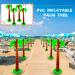 2 Pack 40 Inch Inflatable Palm Trees - Tropical Coconut Tree Decorations for Summer Beach & Hawaiian Parties - Buy Online on GoSupps.com