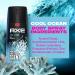 AXE Dual Action Body Spray Deodorant for Men - Cool Ocean Scent, Long Lasting Odor Protection, Aluminum-Free - 4 oz, Pack of 4 - Buy Online on GoSupps.com