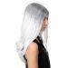 Women's Gothic Ombre Wig Long Straight Middle Parting Black White Grey | WIG ME UP GFW1809-1001A+1T1001A - Buy Online on GoSupps.com