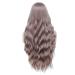 Shop Lila Curly Lace Front Wig for Women - 75 cm Long Purple Curls | HD Transparent Lace T-Part Wig - Buy Online on GoSupps.com