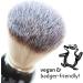 Sir Marlon Grant Premium Vegan Shaving Brush - Badger Hair Imitation Brush for Shaving Soap and Cream - Men's Vegan Shaving Tool - Buy Online on GoSupps.com