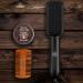Men's Beard Straightener Brush - Fast Heating Ceramic Ionic Comb with Beard Balm & Wooden Comb - Buy Online on GoSupps.com