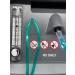 Oxygen Tubing 15 Metre Green Uninterrupted Oxygen Flow Medical Grade Oxygen Tube | Kink Resistant |Three Channel Design | Home Oxygen Therapy | NHS Approved - Buy Online on GoSupps.com