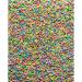 Simply Topps Confetti Edible Sugar Sprinkles Rainbow Mix 25 Grams