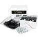 Vivaplex 24 Amber 10ml Glass Roll-on Bottles with Stainless Steel Roller Balls + 3 Droppers - Buy Online on GoSupps.com