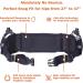 Runtasty No.1 Hydration Belt: Includes 2 BPA Free Bottles, Runners Ebook, iPhone Compatibility - No Bounce Fit - Buy Online on GoSupps.com