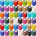 48 Pack Self Adhesive Wrap Bandages Bulk 2 Inch x 5 Yard Breathable Athletic Tape Self Adherent Cohesive Bandage Tape for Sports Injuries Treatment First Aid Tape Vet Wrap for Pets (Multicolored)