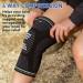 TKWC Knee Brace Compression Sleeve for Men & Women - Support for Running, Weightlifting, Basketball - Meniscus Tear, ACL, Arthritis, Knee Pain Relief - Large - Buy Online on GoSupps.com