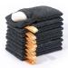 9-Packs Soap Pocket Exfoliating Soap Saver Pouch Body Scrubber Rough Sponge Exfoliator for Bath or Shower Gray Mesh Bar Soap Foam Lather Pouch 1 Count (Pack of 9)